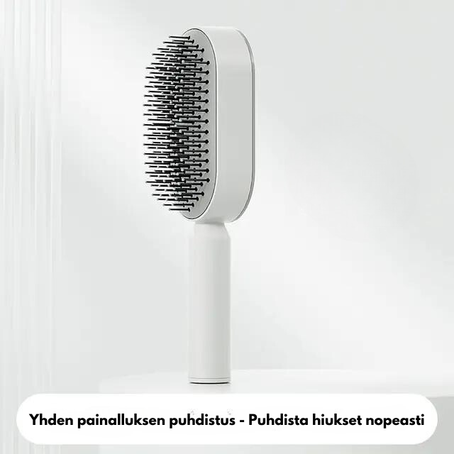 Self Cleaning Hair Brush™ - Hiusten poistaminen napilla